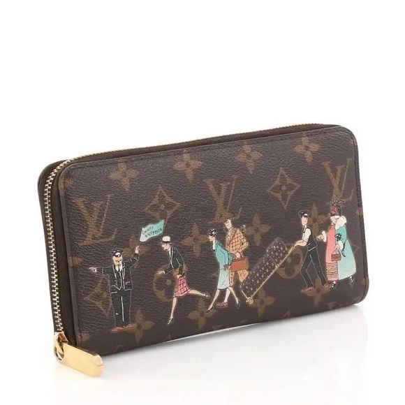 💎 LIMITED EDITION 💎 rare zippy Louis Vuitton wallet illustre illustrated - Picture 12 of 12